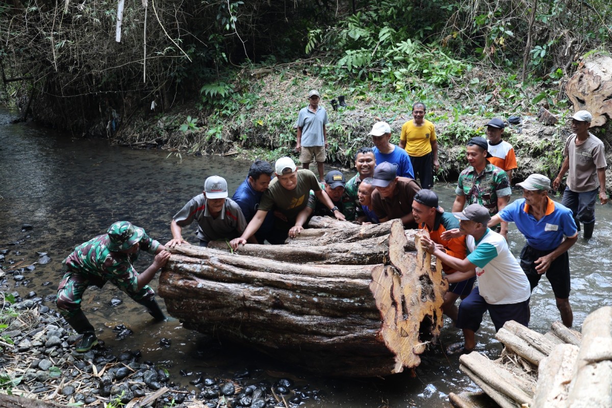 Jelang HUT TNI Ke 81 Kodim Sleman Gelar Karya Bakti