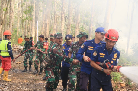 Kodim 0703/Cilacap Gelar Pelatihan Tanggap Bencana Darurat Desa bagi Perangkat Desa Sidamulya