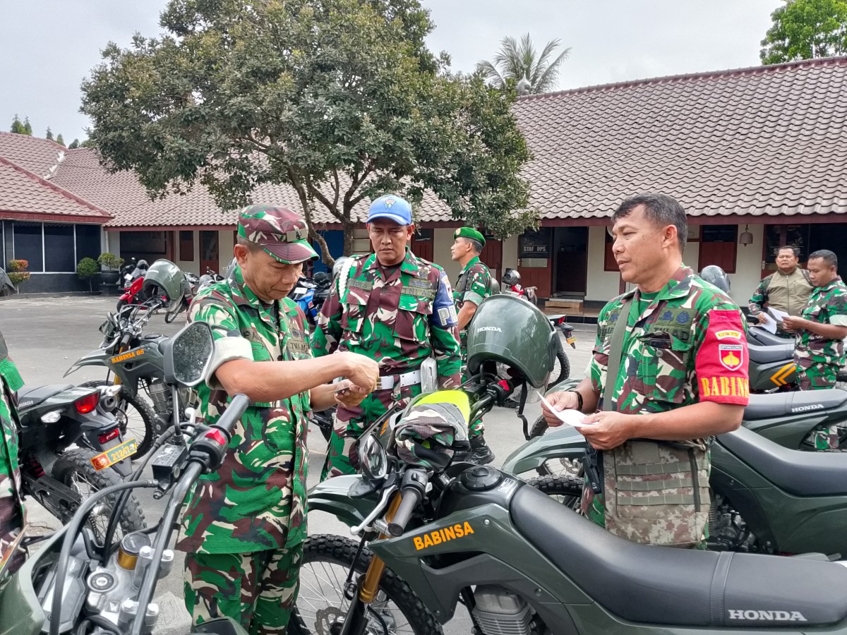 Pastikan keselamatan Prajurit Kodim 0705/Magelang Gelar Pemeriksaan Kendaraan Dinas