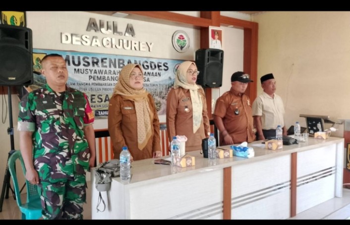 Babinsa Hadiri Musrenbangdes Desa Cijurey
