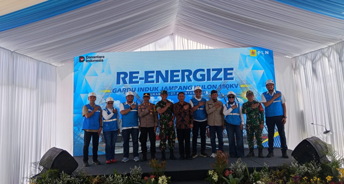 Dandim 0622 Bersama Wabup Sukabumi Resmikan Operasional GI 150 KV Jampangkulon, Perkuat Kelistrikan Wilayah Selatan