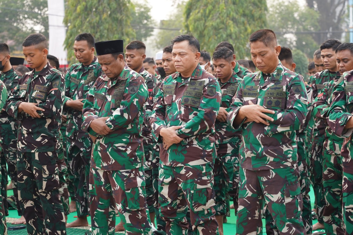 Kodam XXII/Tambun Bungai Gelar Salat Istisqa