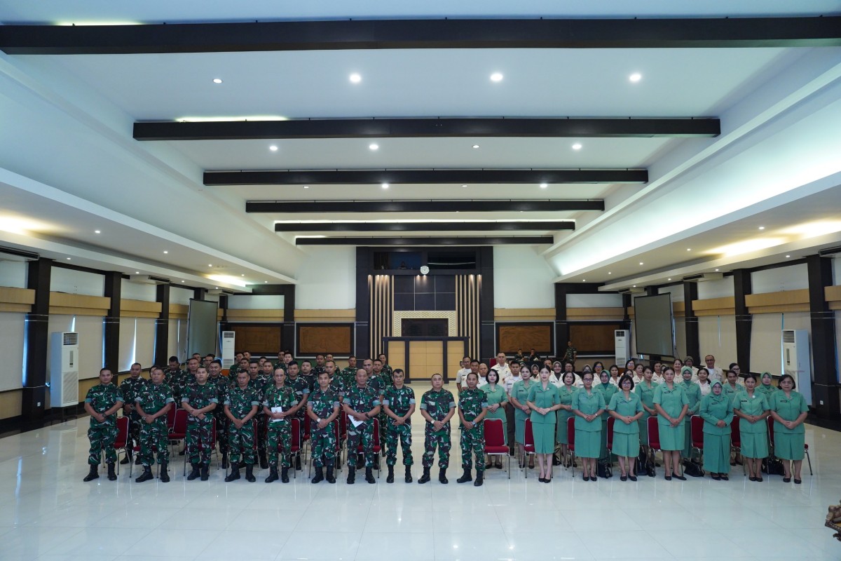 Kodam IX/Udayana Gelar Penyuluhan Hukum, Perkuat Kesadaran Hukum Prajurit, PNS dan Anggota Persit