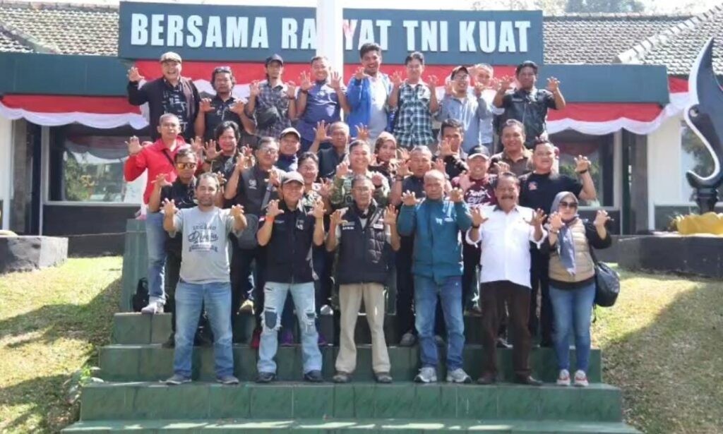 Jaga Kondusivitas Wilayah, Kodim 0607/Kota Sukabumi Gandeng Media