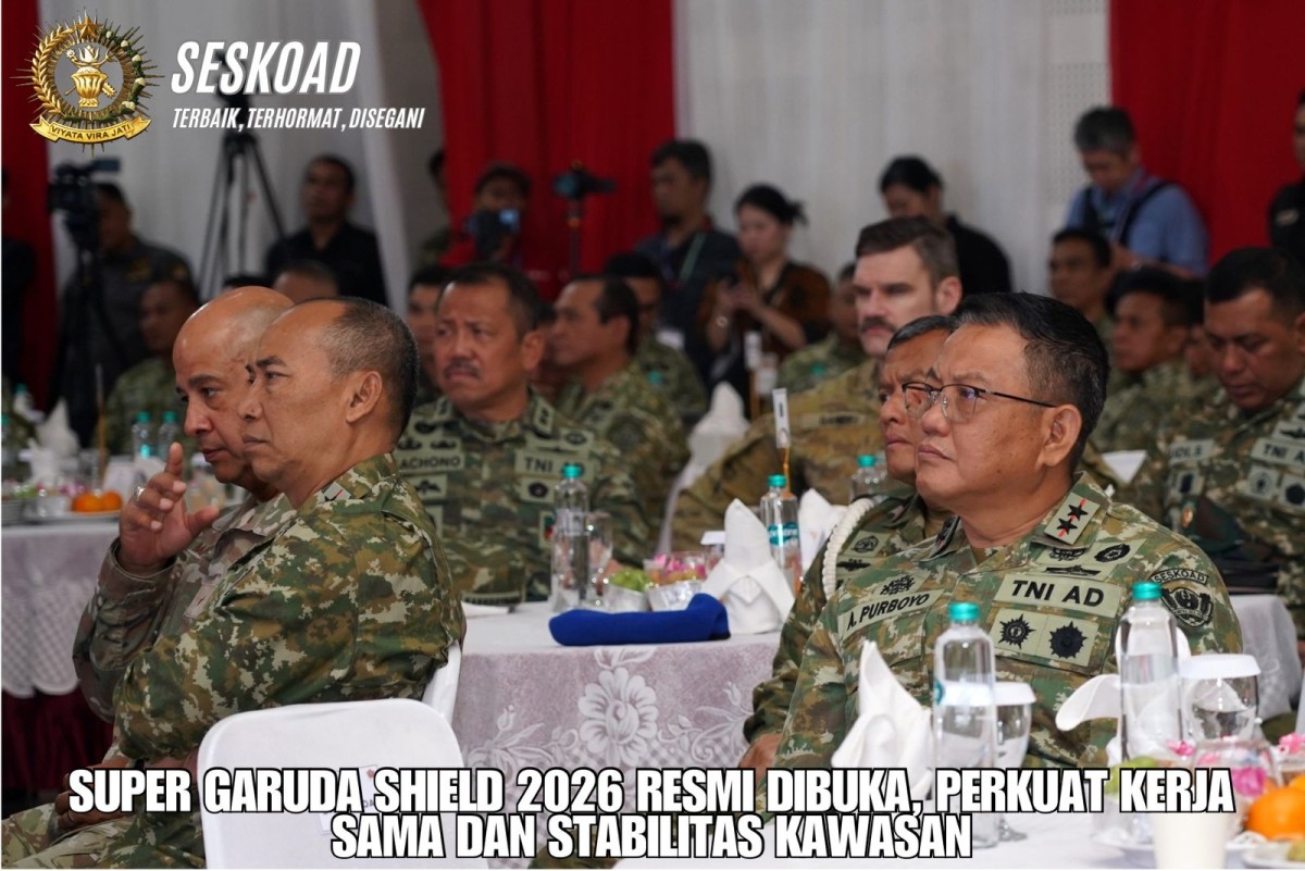 Super Garuda Shield 2026 Resmi Dibuka, Perkuat Kerja Sama dan Stabilitas Kawasan