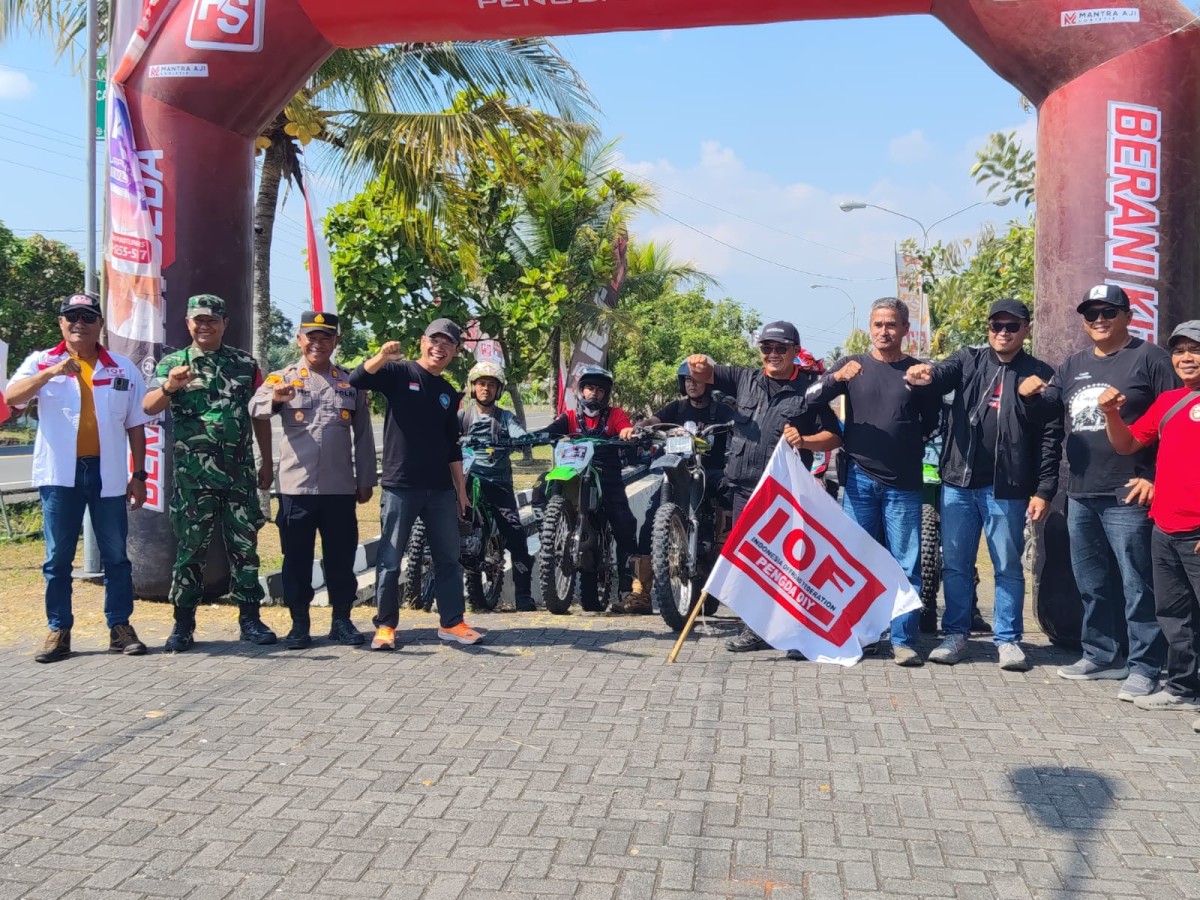 Babinsa Cangkringan Sleman Lepas Latber IOF 2x1