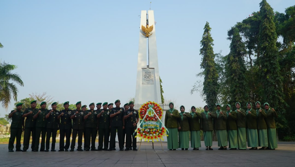 Kodim 0702/Purbalingga Gelar Ziarah Rombongan Peringati HUT ke-65 Korem 071/Wijayakusuma