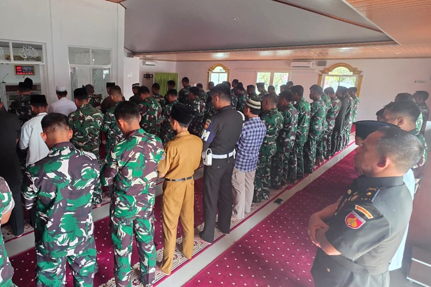 Kodim 0703/Cilacap Gelar Sholat Istisqa, Memohon Turunnya Hujan