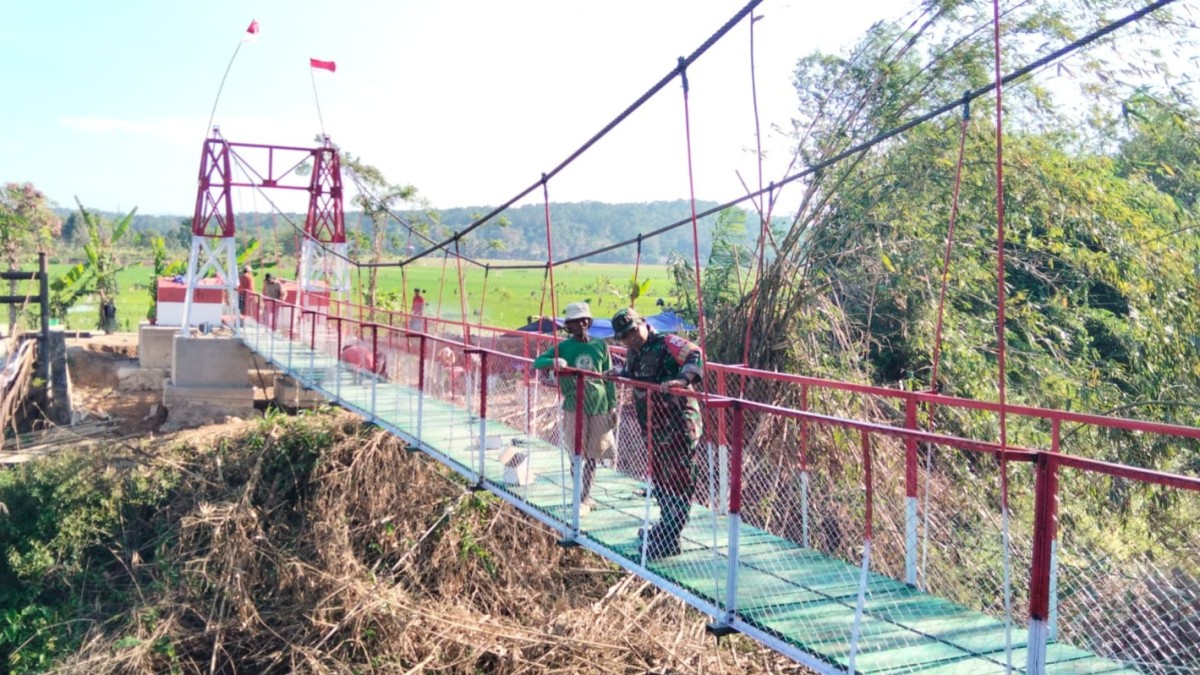 Jembatan Perintis Garuda di Wanareja Hampir Rampung, Akses Penghubung Warga Segera Terwujud
