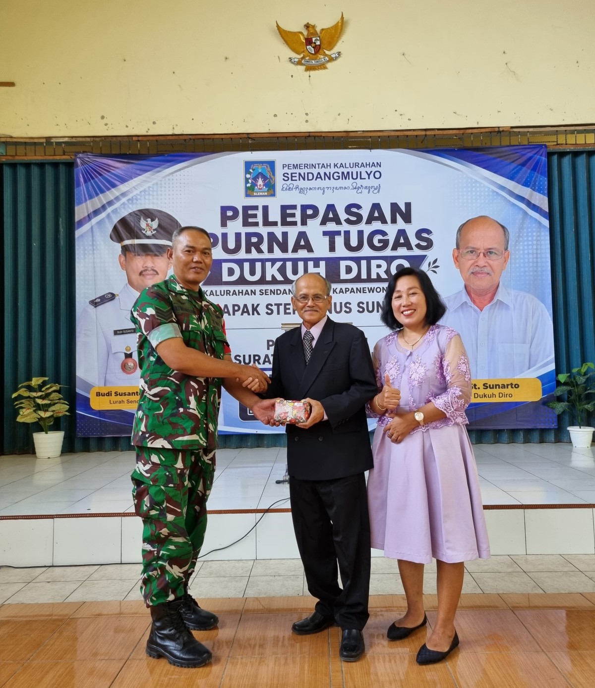 Babinsa Koramil 14/Minggir Sleman Hadir di Tengah Masyarakat