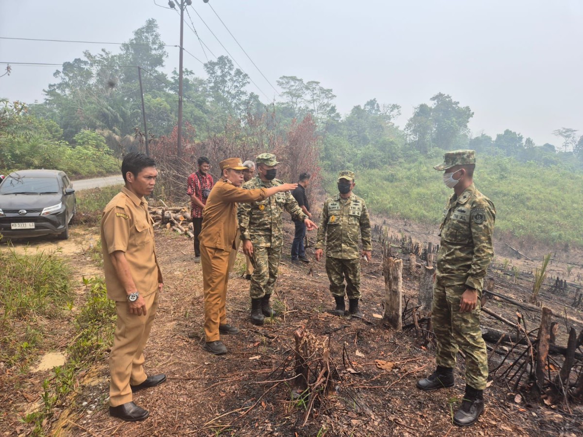 Sinergi Lintas Sektor Jadi Kunci Cegah Karhutla di Landak, Pasis Sesko TNI LVI Perkuat Kajian Berbasis di Lapangan