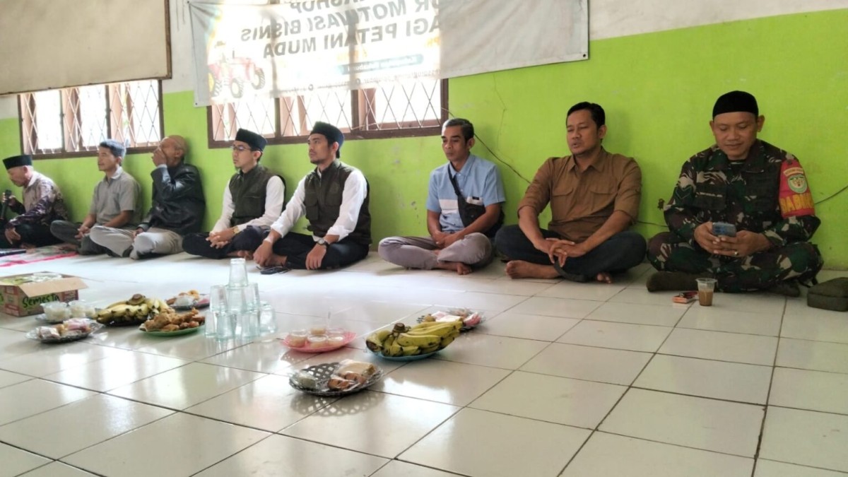 Serka Didik Susanto Koramil 2203/Warungkiara Hadiri Peringatan Maulid Nabi di BPP Bantargadung
