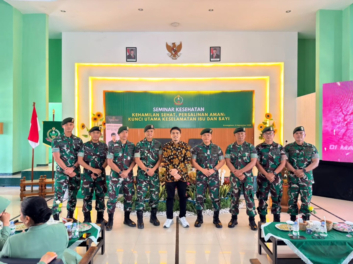 Yonkes 2 Kostrad Gelar Seminar Kesehatan, Wujudkan Kehamilan Sehat Dan Persalinan Lancar
