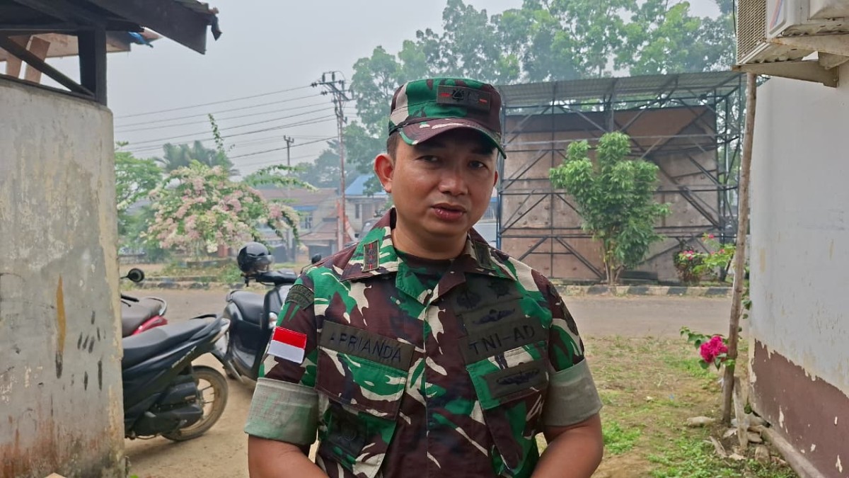 Titik Hotspot Karhutla Berhasil Ditekan, Dandim 1209/Bengkayang Apresiasi Respon Cepat Satgas Gabungan