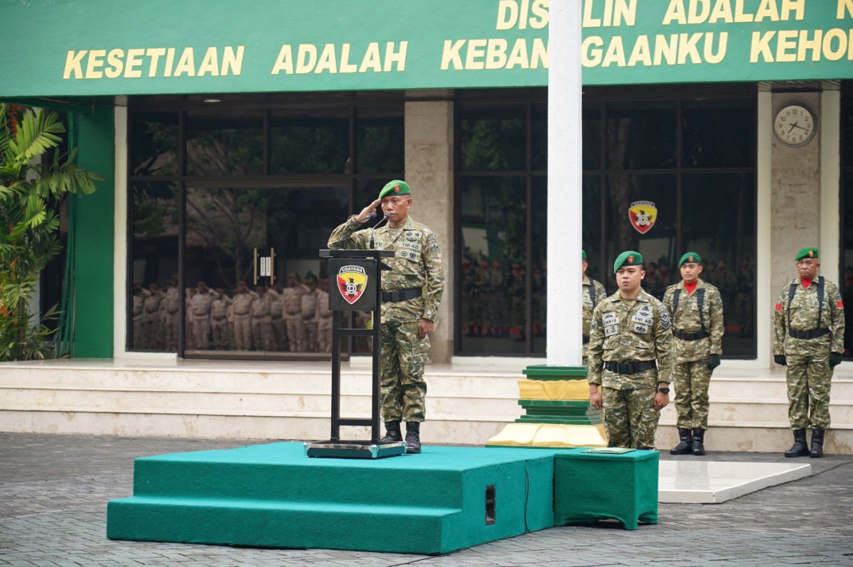 Kodam IX/Udayana Peringati HAORNAS ke-43, Teguhkan Semangat Menuju Personel Aktif dan Bugar