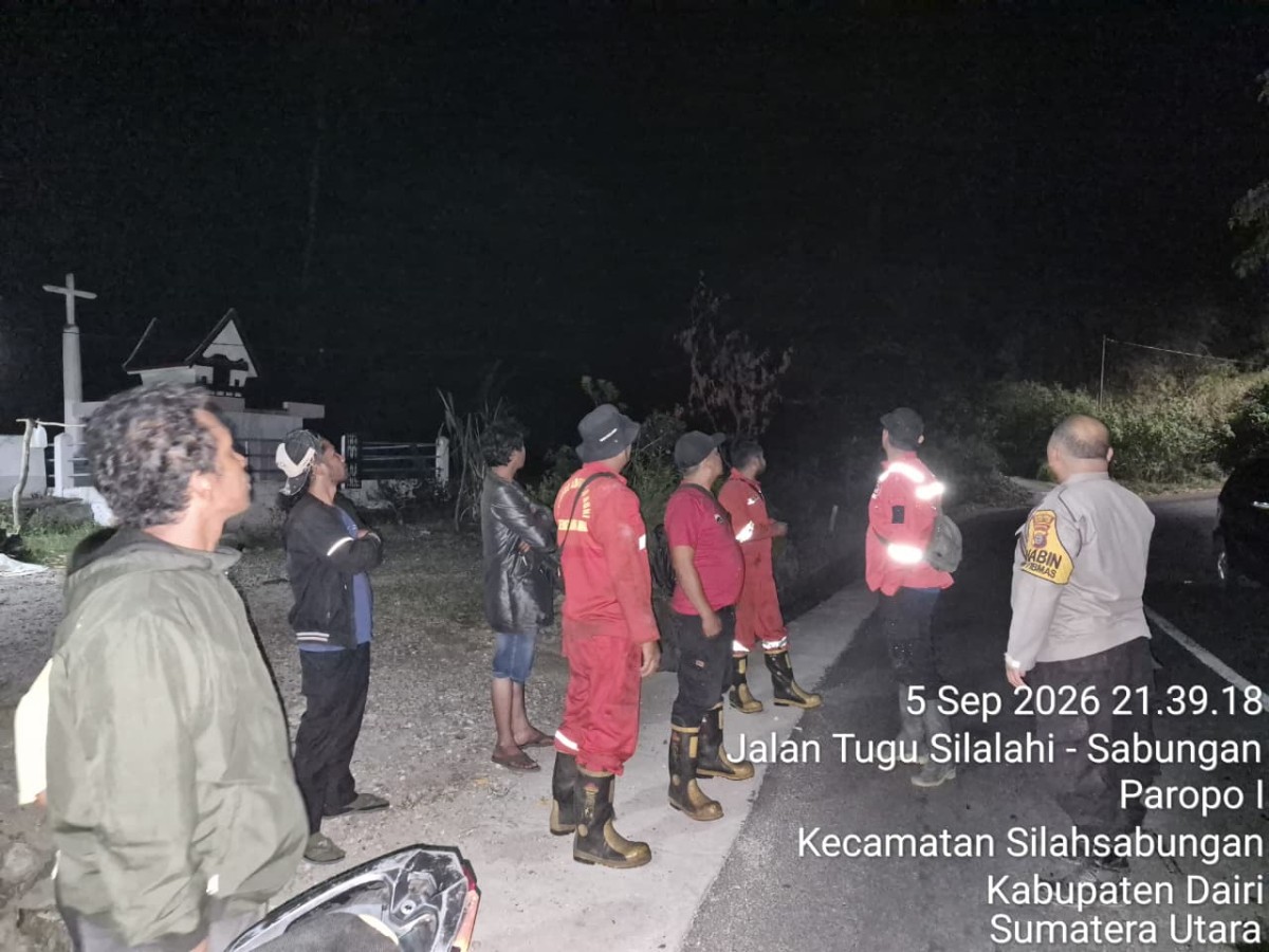 Perbukitan Suhi-Suhi Karo Terbakar, TNI-Polri dan Warga Bergerak Padamkan Api
