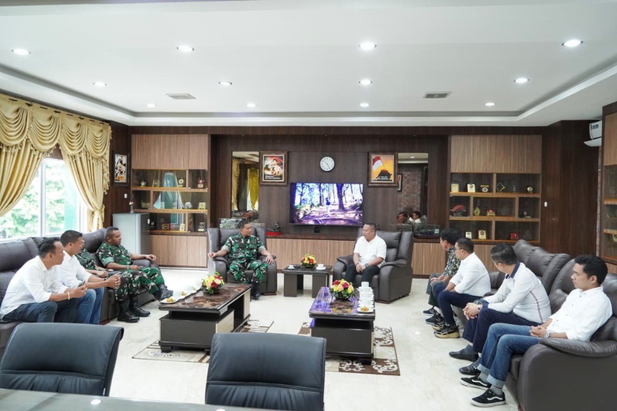 Pangdam I/BB Terima Audiensi Perbati Sumut, Dorong Pembinaan Atlet Tinju