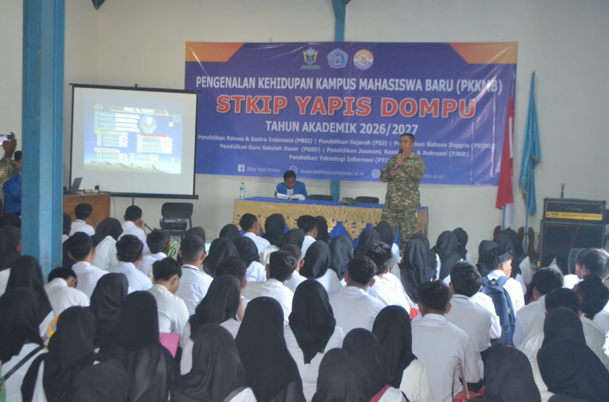 Pasi Ter Kodim Dompu Ingatkan Mahasiswa Bijak Bermedia Sosial dan Jaga Persatuan