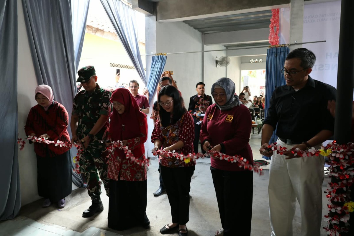 Dandim Sleman Resmikan Rumah Singgah DMD