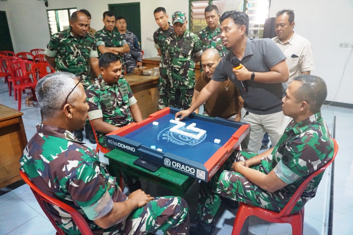 Kodim 0731/Kulon Progo Selenggarakan Rapat Koordinasi  Open Turnamen Domino Orado 101 HUT Ke-81 TNI