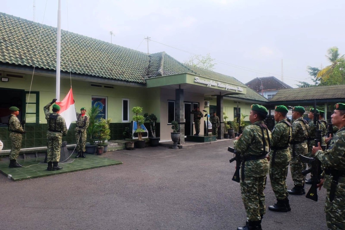 Kodim 0731/Kulon Progo Gelar Upacara Peringatan Haornas