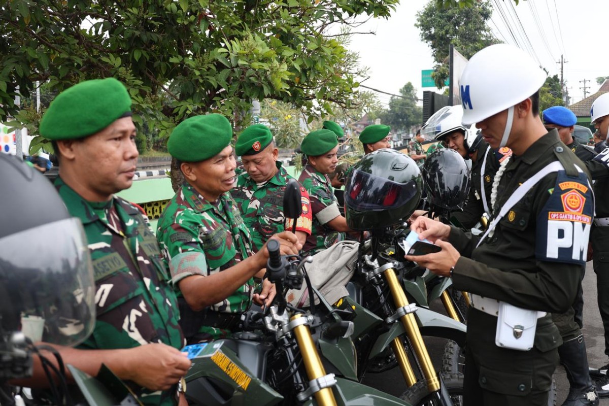 PM Gelar Operasi, Kodim 0732/Sleman Nihil Pelanggaran
