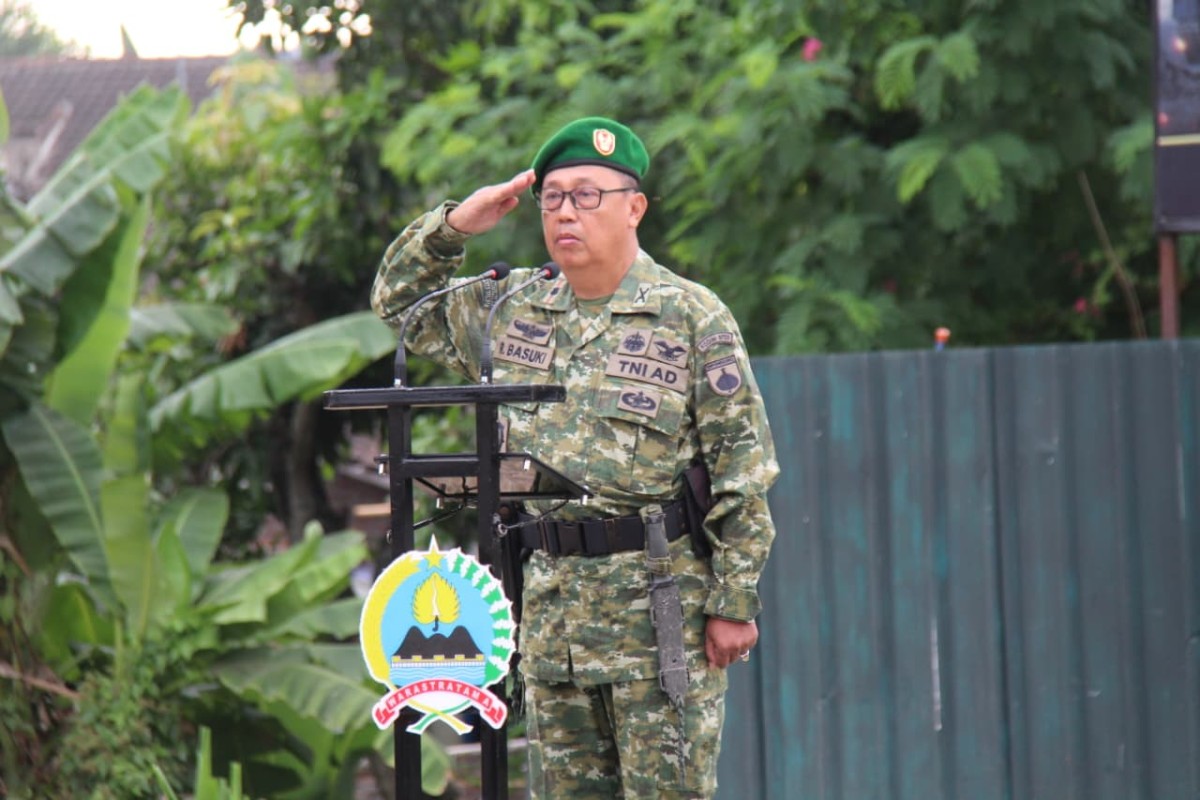 Kodim 0723/Klaten Gelar Upacara Haornas 2026, Dorong Masyarakat Aktif dan Bugar