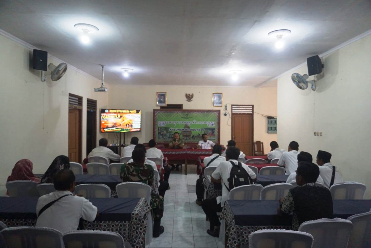 Kodim 0731/Kulon Progo Penyuluhan Karhutla Bagi Warga Kalurahan Sidorejo