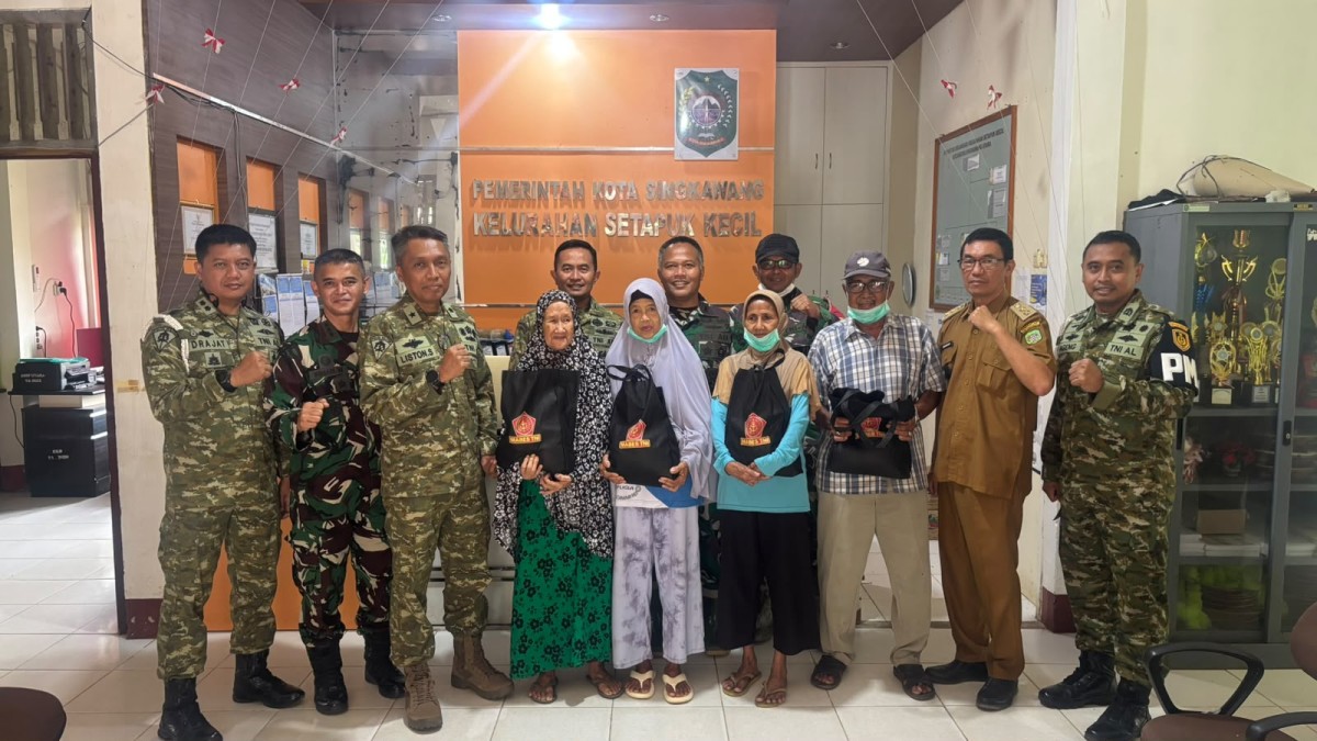 Perkuat Cegah Karhutla, Pati Pamen TNI Sasar Tiga Kelurahan di Singkawang Utara