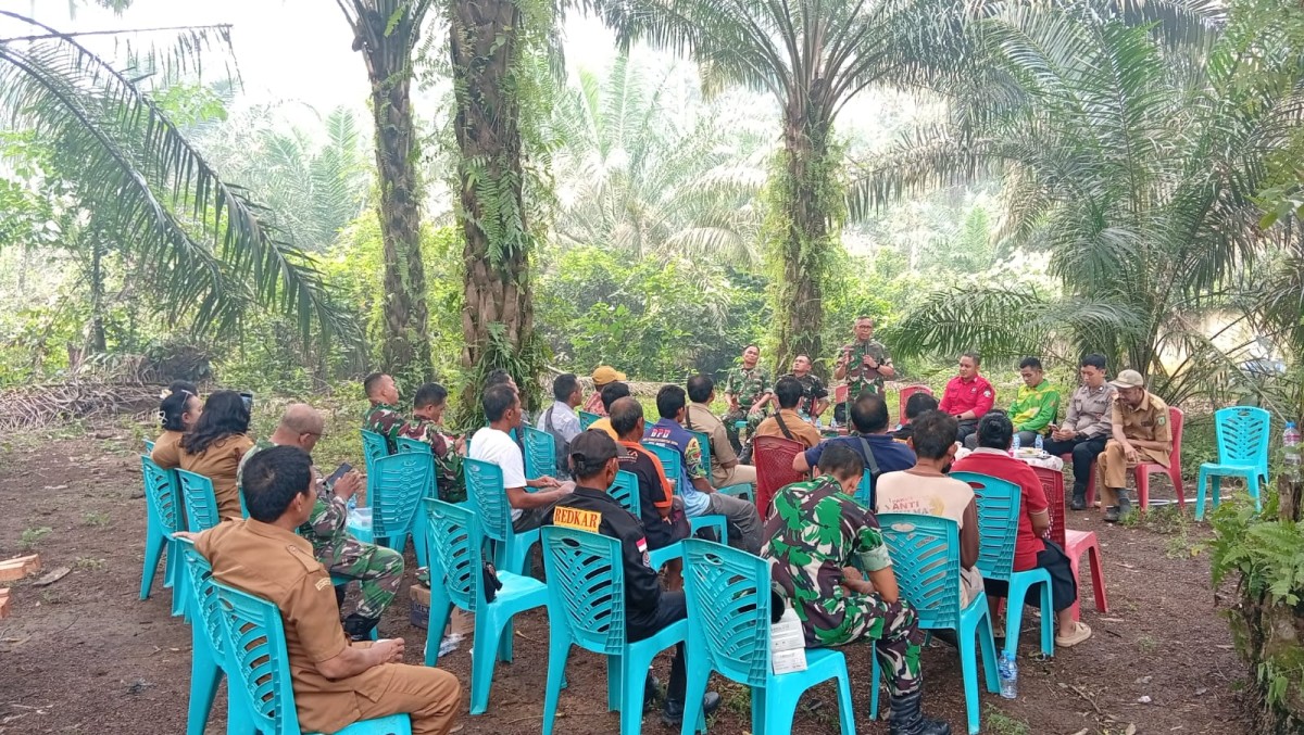 Garda Depan Cegah Bencana, Tim Mabes TNI Sambangi Wilayah Kodim 1209/Bengkayang Edukasi Warga Bebas Karhutla