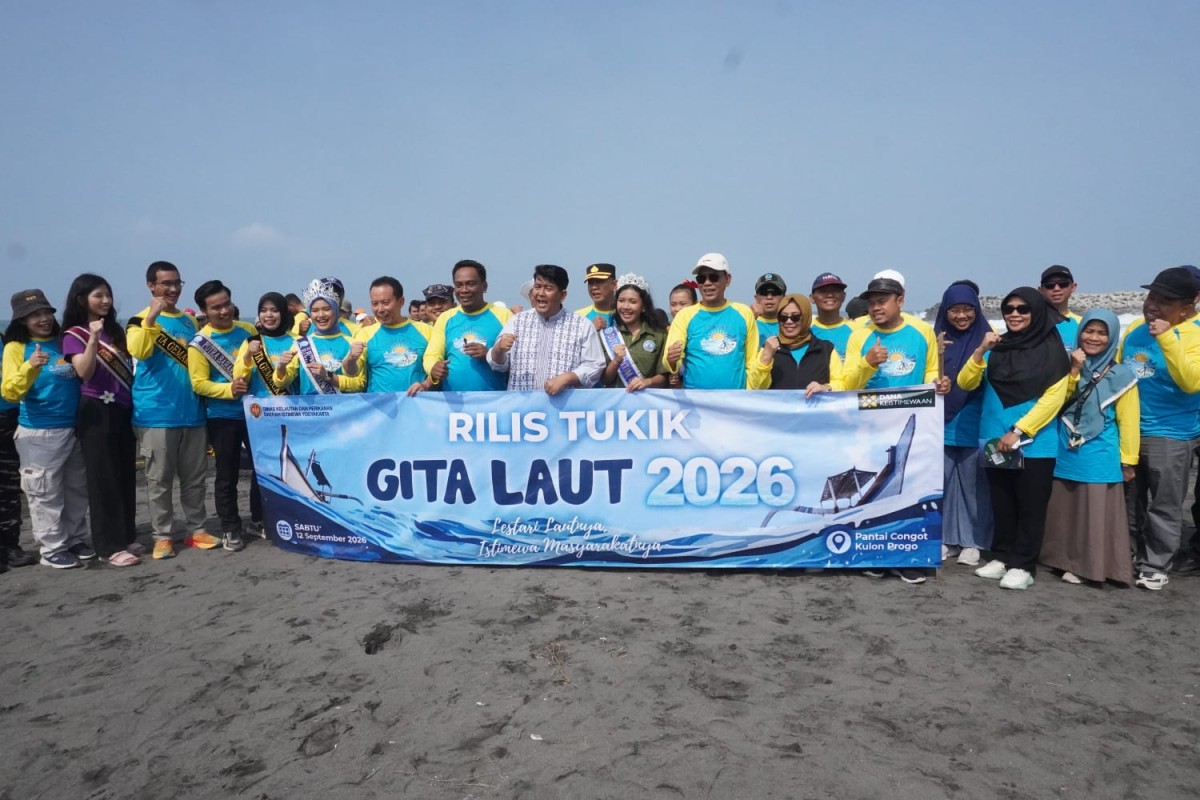 Dandim Kulon Progo Hadiri Gerakan Cinta Laut
