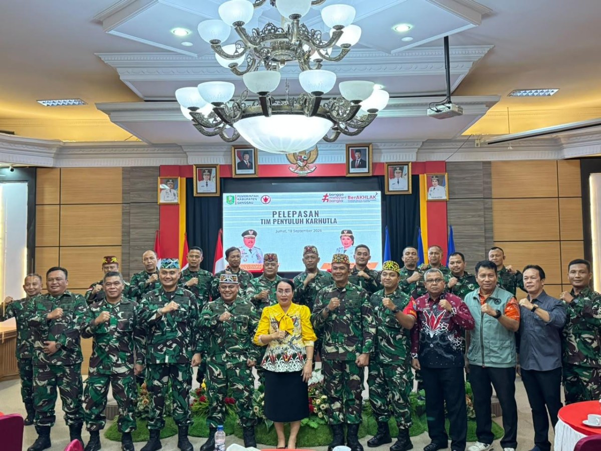 Tim Mabes TNI Tuntaskan Penyuluhan Karhutla di Sanggau, Edukasi Pembukaan Lahan Tanpa Bakar Diperkuat
