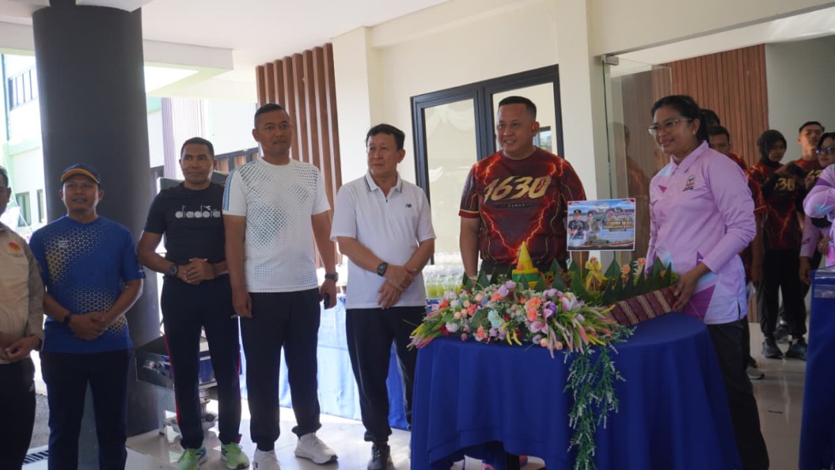 Satu Tahun Mengabdi, Kodim 1630/Mabar Bersama Forkopimda dan Masyarakat Rayakan HUT ke-1