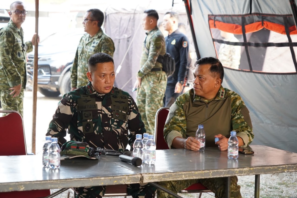 Pangdam XXII/TB Tinjau Lahan Gambut di Ring 1 Guntung Damar
