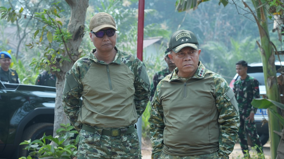 Pangdam XXII/TB Tinjau Lokasi Sumur Bor di Pulang Pisau