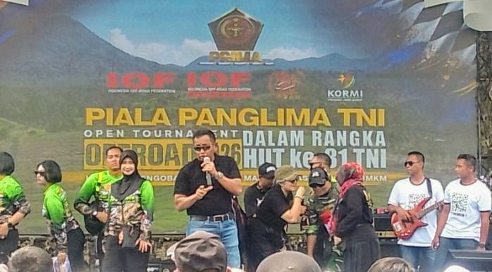 Pesta Rakyat HUT TNI ke-81 di Ciwidey Meriah, Warga Nikmati Hiburan dan UMKM
