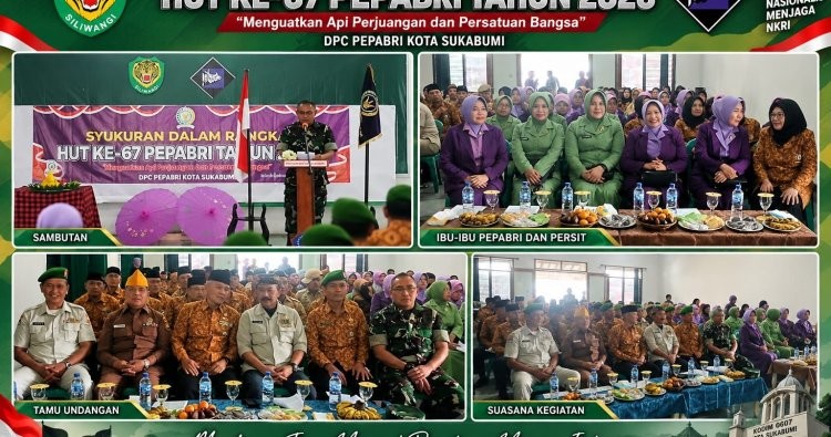 PEPABRI Kota Sukabumi  Gelar Syukuran HUT PEPABRI ke-67 th 2026