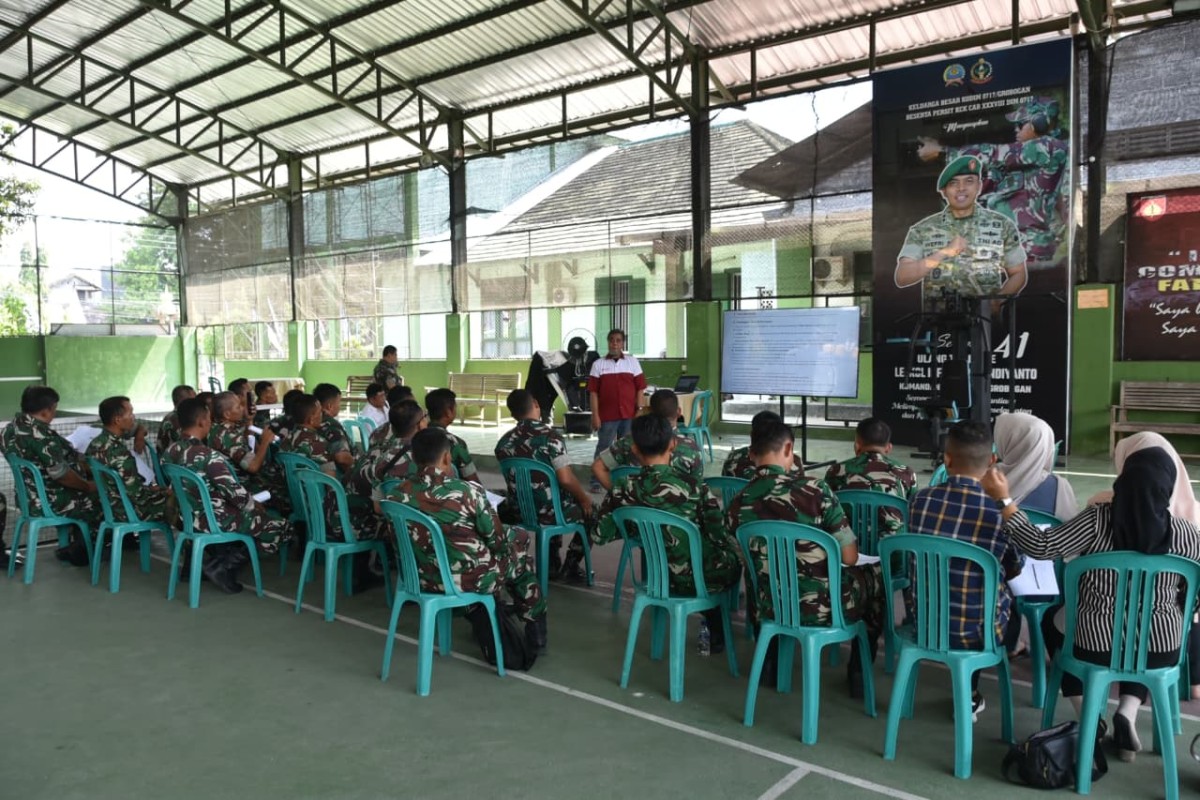 Matangkan Persiapan Turnamen Domino Piala Panglima TNI, Kodim Grobogan Bersama Pengprov Orado Jateng Gelar Training