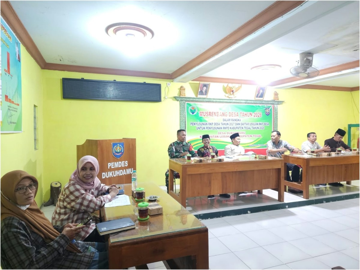 Babinsa Hadiri Musrenbangdes Dukuhdamu, Kawal Aspirasi Warga untuk Pembangunan Desa