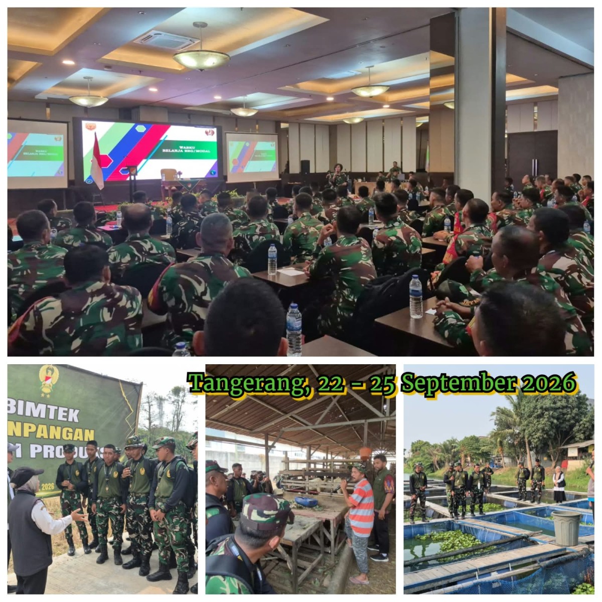 170 PERSONEL KODAM JAYA DIGEMBLENG STERAD, PERKUAT KOMPETENSI KOMPI PRODUKSI DI SEKTOR PANGAN.