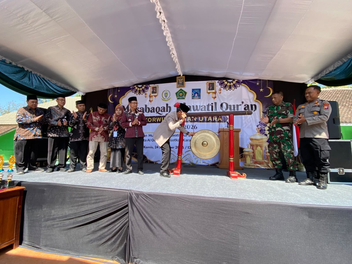 Danramil Cangkringan Sleman Hadiri Pembukaan MTQ