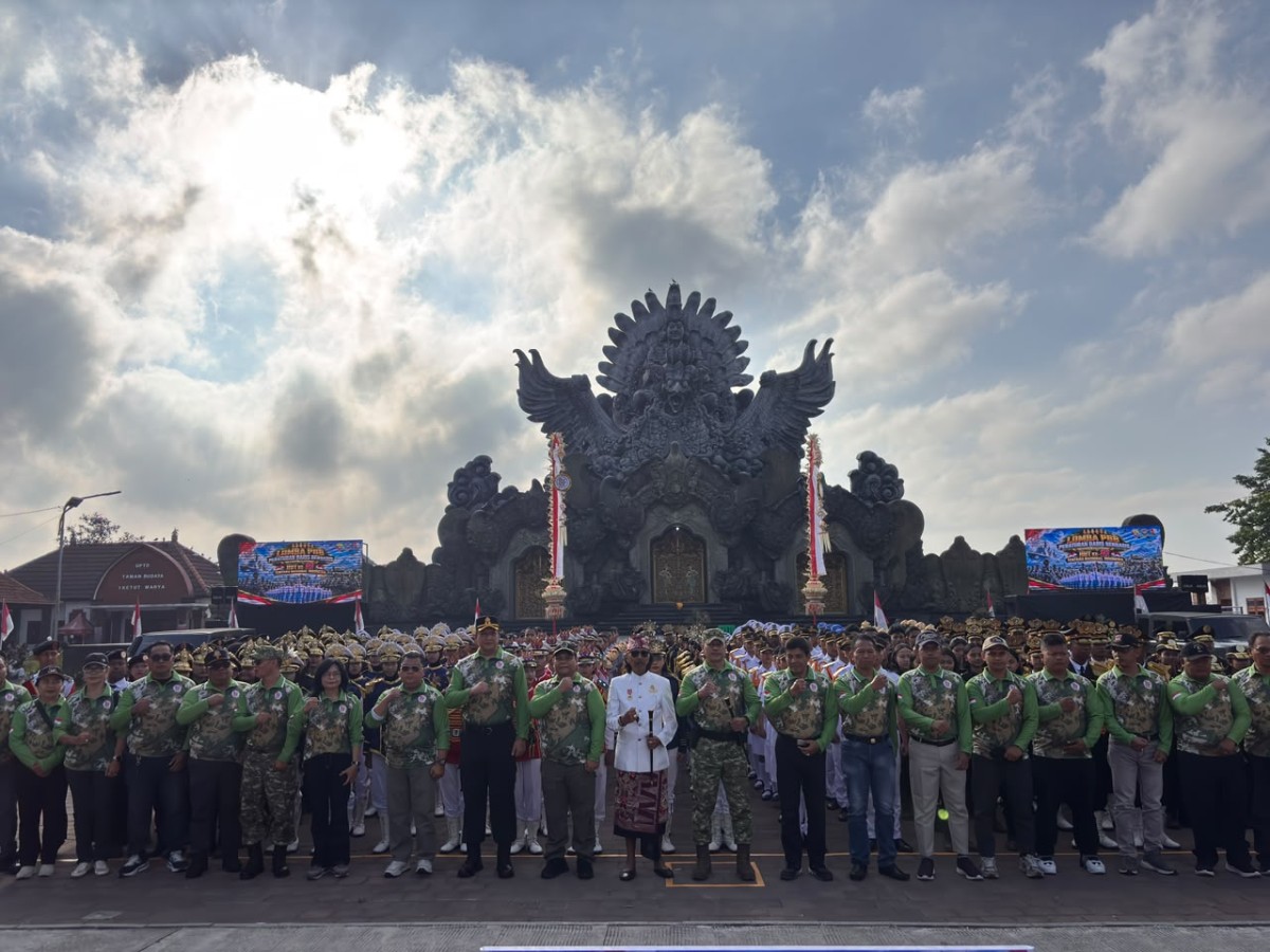 Semarak HUT ke-81 TNI, Kodam IX/Udayana Tanamkan Disiplin dan Karakter Generasi Muda Lewat Lomba PBB