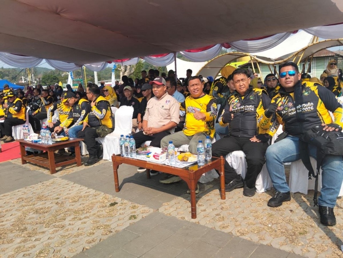Danramil 2207/Jampangtengah Ikuti Touring Ngalongok Dulur di Lembur Baraya Session 5