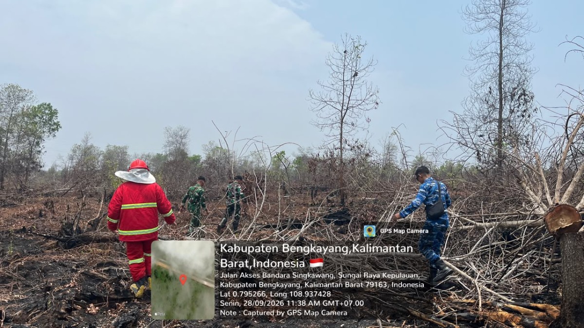 Jaga Singkawang Tetap Aman, Kodim 1202/Skw Perkuat Patroli di Kawasan Rawan Karhutla
