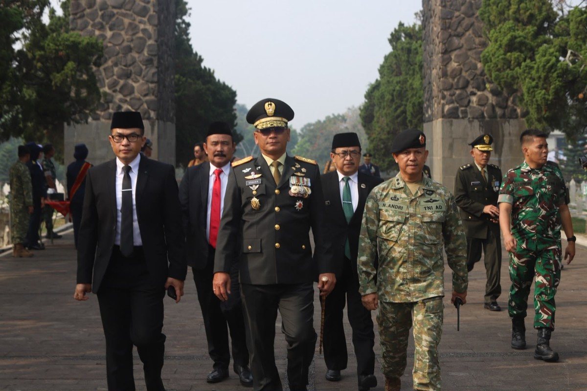 Pangdam III/Siliwangi Menghadiri Ziarah Nasional dalam Rangka HUT TNI ke-81 Tahun 2026