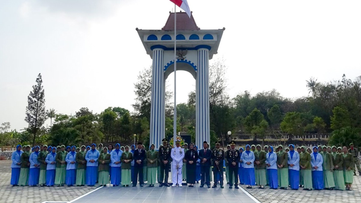 Kodim 0703/Cilacap Gelar Ziarah Nasional Peringati HUT Ke-81 TNI