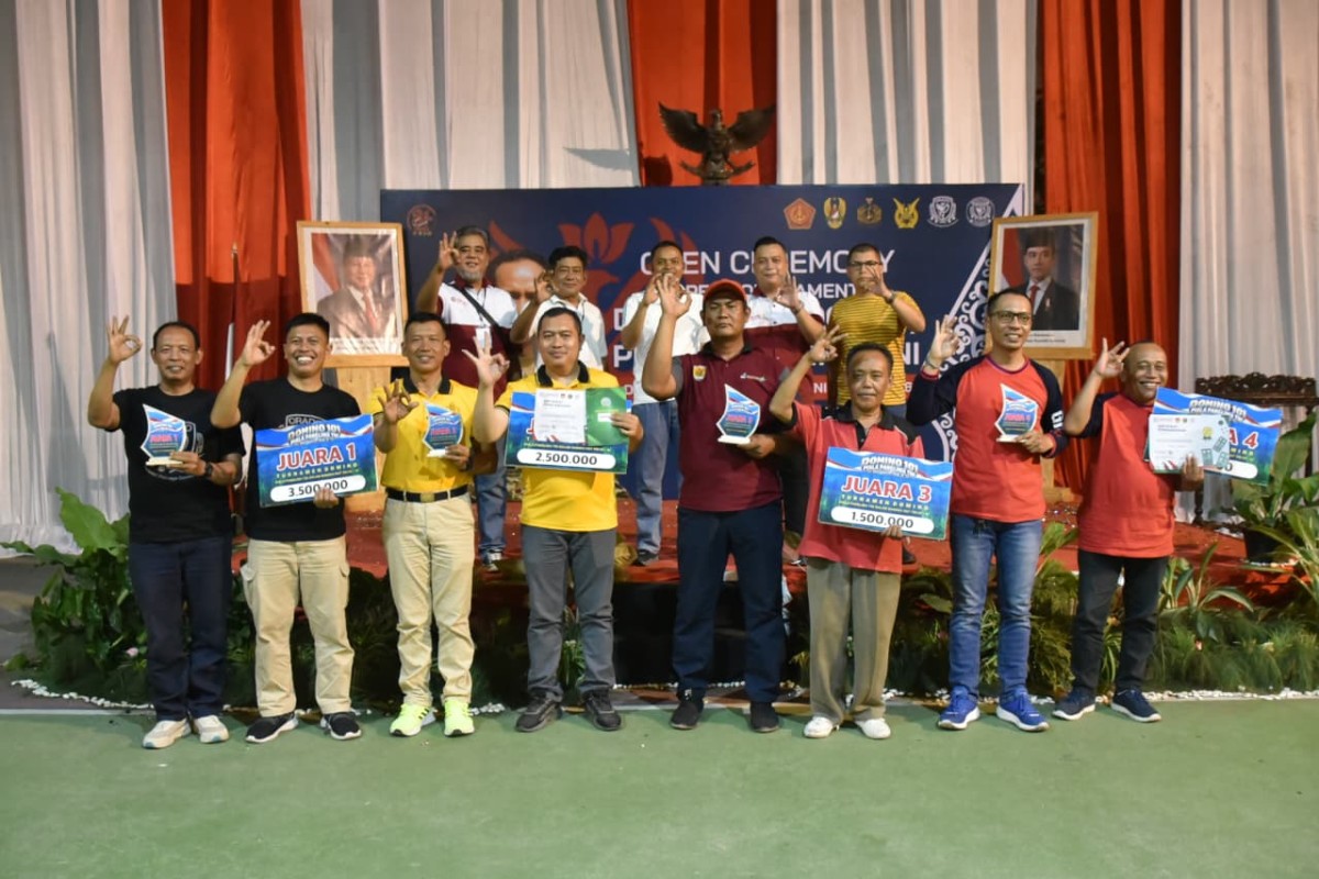Adu Strategi di Meja Domino ORADO 101 Grobogan, Bidik Rekor MURI