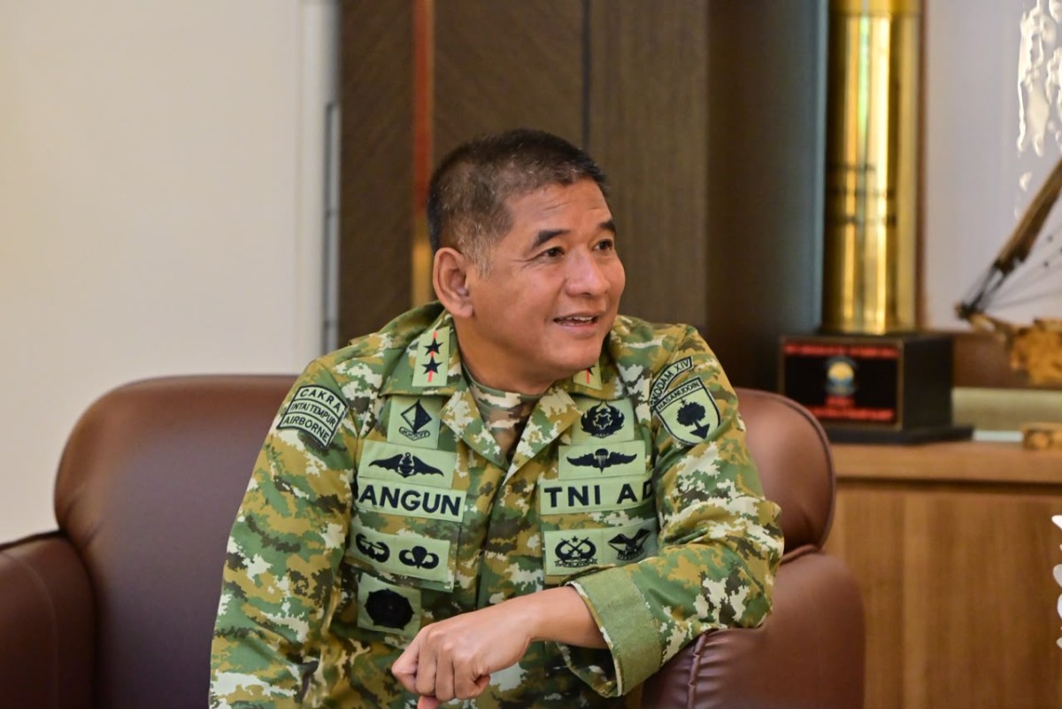 Terima Kunjungan Deputi Geoekonomi DPN, Pangdam XIV/Hasanuddin Dukung Ketahanan Nasional