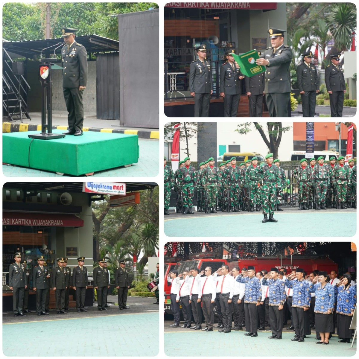 PERINGATI HARI KESAKTIAN PANCASILA, KOREM 052/WIJAYAKRAMA TEGUHKAN SEMANGAT PERSATUAN DAN PENGABDIAN
