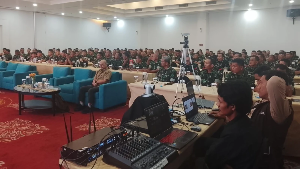 Babinsa Bogor Utara Monitor Bimtek Kompi Produksi Kodam III/Siliwangi